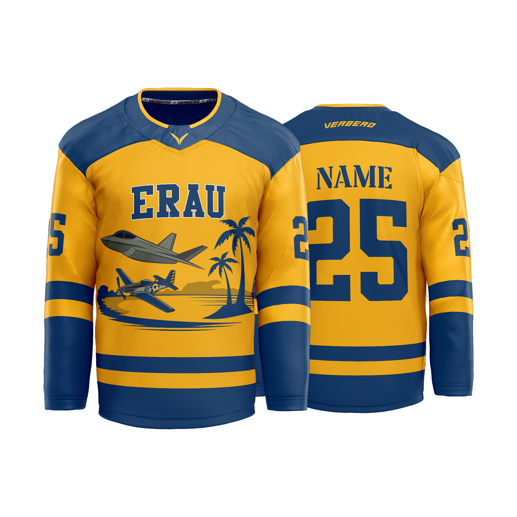 Embry Riddle Bash At The Beach Custom Sublimated Jersey