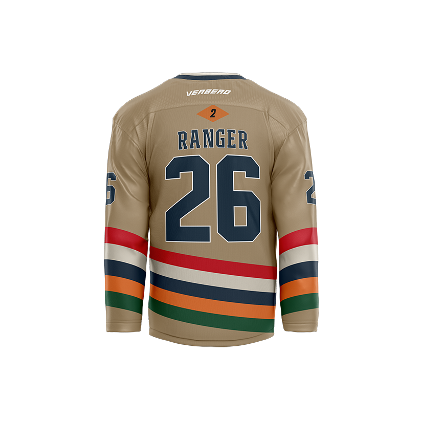 2nd Ranger Battalion Custom Hybrid Beige Jersey
