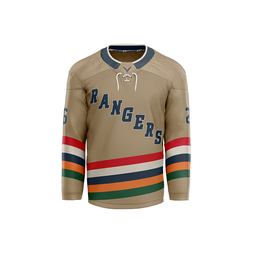 2nd Ranger Battalion Custom Hybrid Beige Jersey