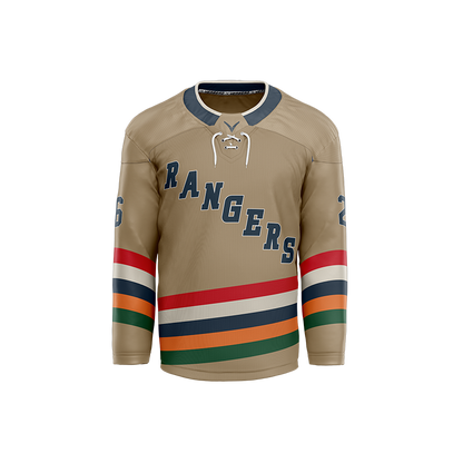 2nd Ranger Battalion Custom Hybrid Beige Jersey