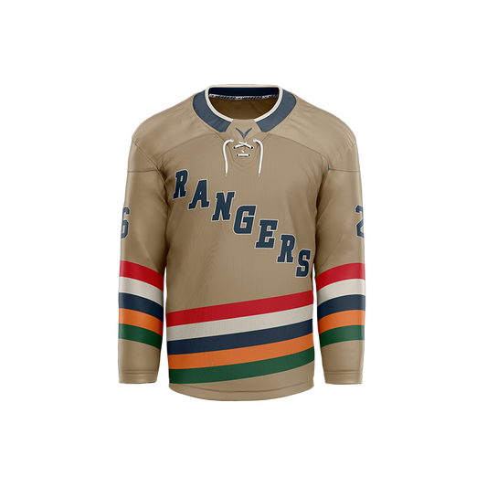 2nd Ranger Battalion Custom Hybrid Beige Jersey