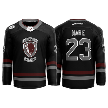 Station Camp Custom Hybrid Black Jersey