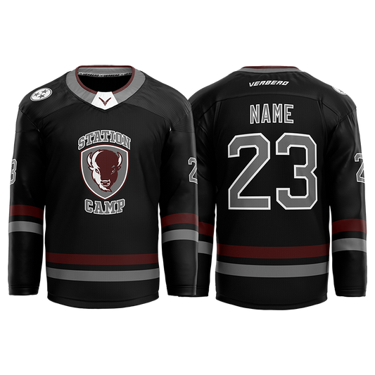 Station Camp Custom Hybrid Black Jersey