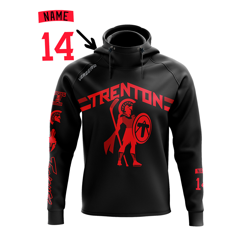Trenton Trojans 2018 Black Performance Hoodie