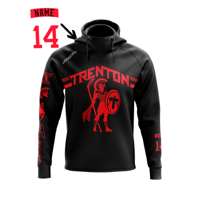 Trenton Trojans 2018 Black Performance Hoodie