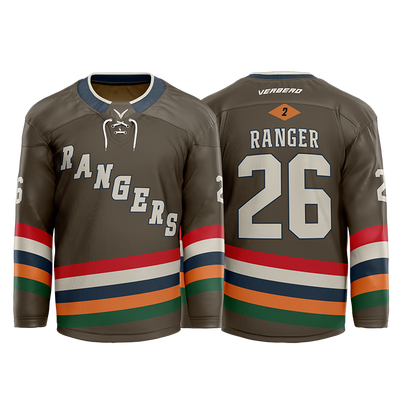 2nd Ranger Battalion Custom Hybrid Brown Jersey