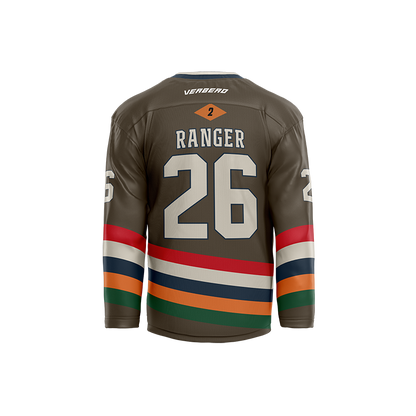 2nd Ranger Battalion Custom Hybrid Brown Jersey