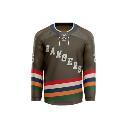 2nd Ranger Battalion Custom Hybrid Brown Jersey