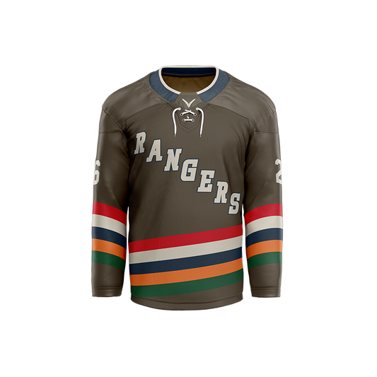 2nd Ranger Battalion Custom Hybrid Brown Jersey