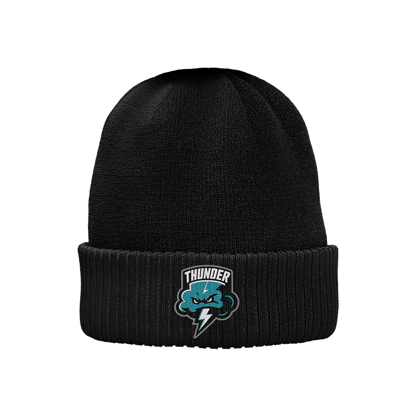Buffalo Thunder Black Beanie