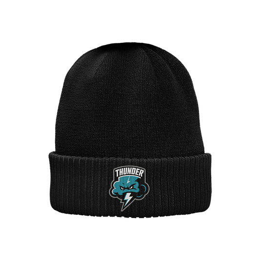 Buffalo Thunder Black Beanie