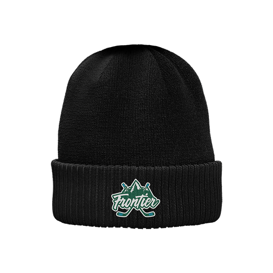 Frontier Airlines Black Beanie