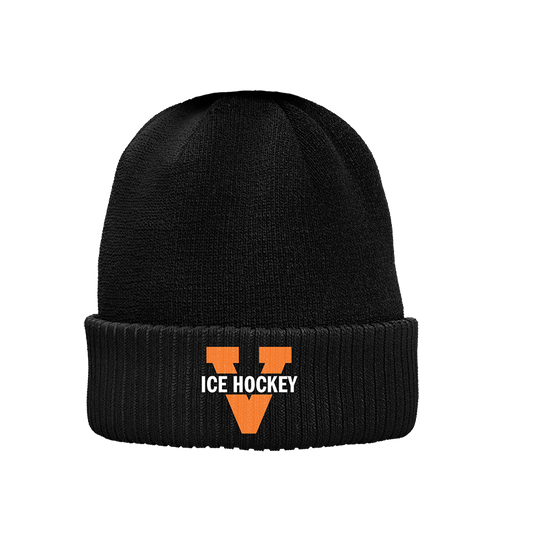 Virginia Womens Black Beanie