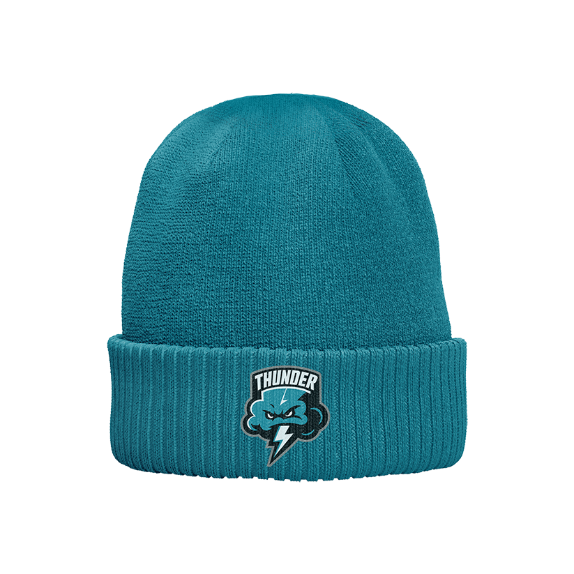 Buffalo Thunder Teal Beanie