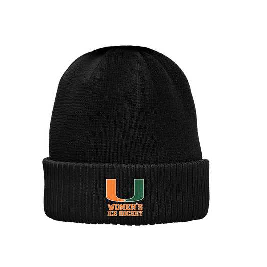 Miami Women's Black Beanie