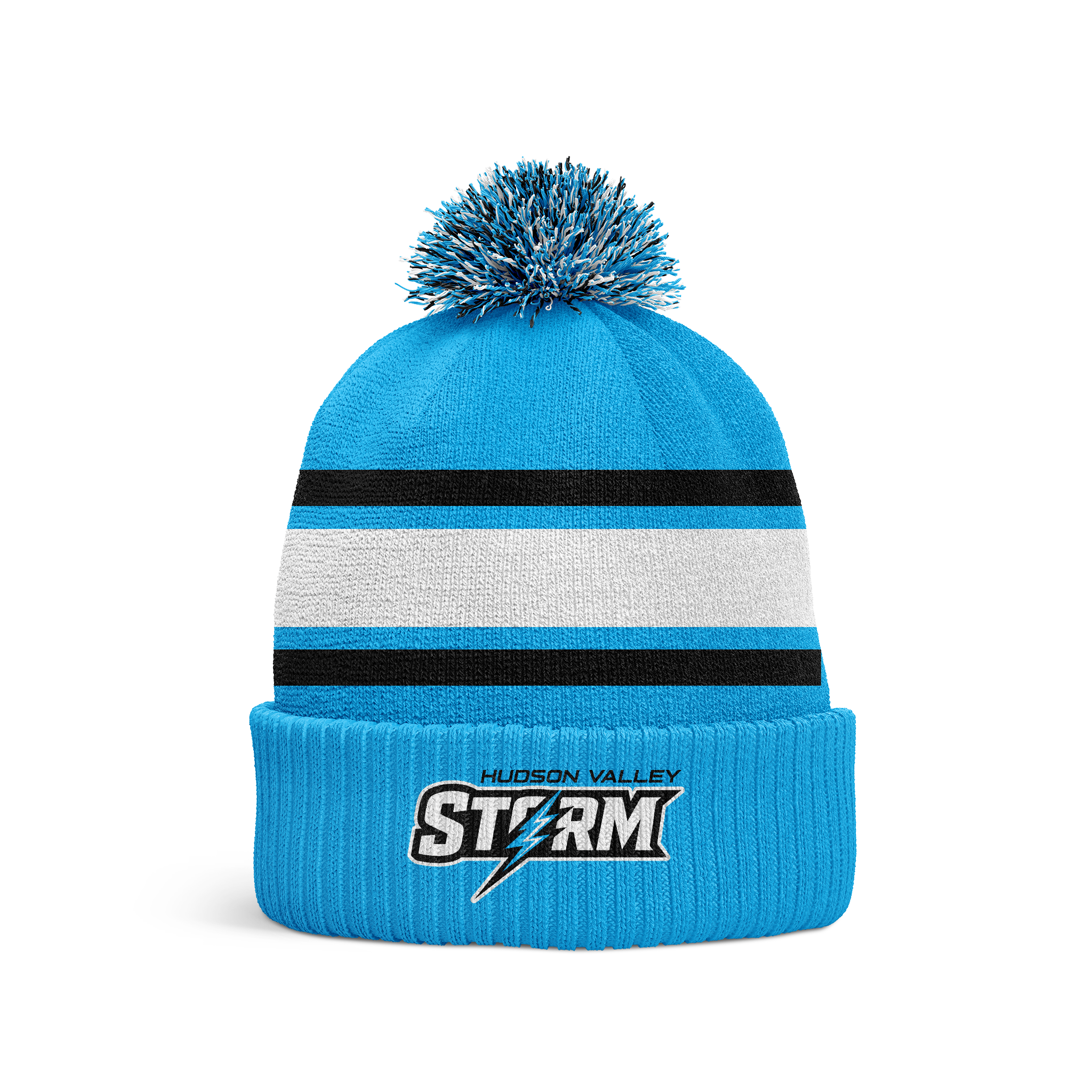 Hudson Valley Storm Pom Beanie