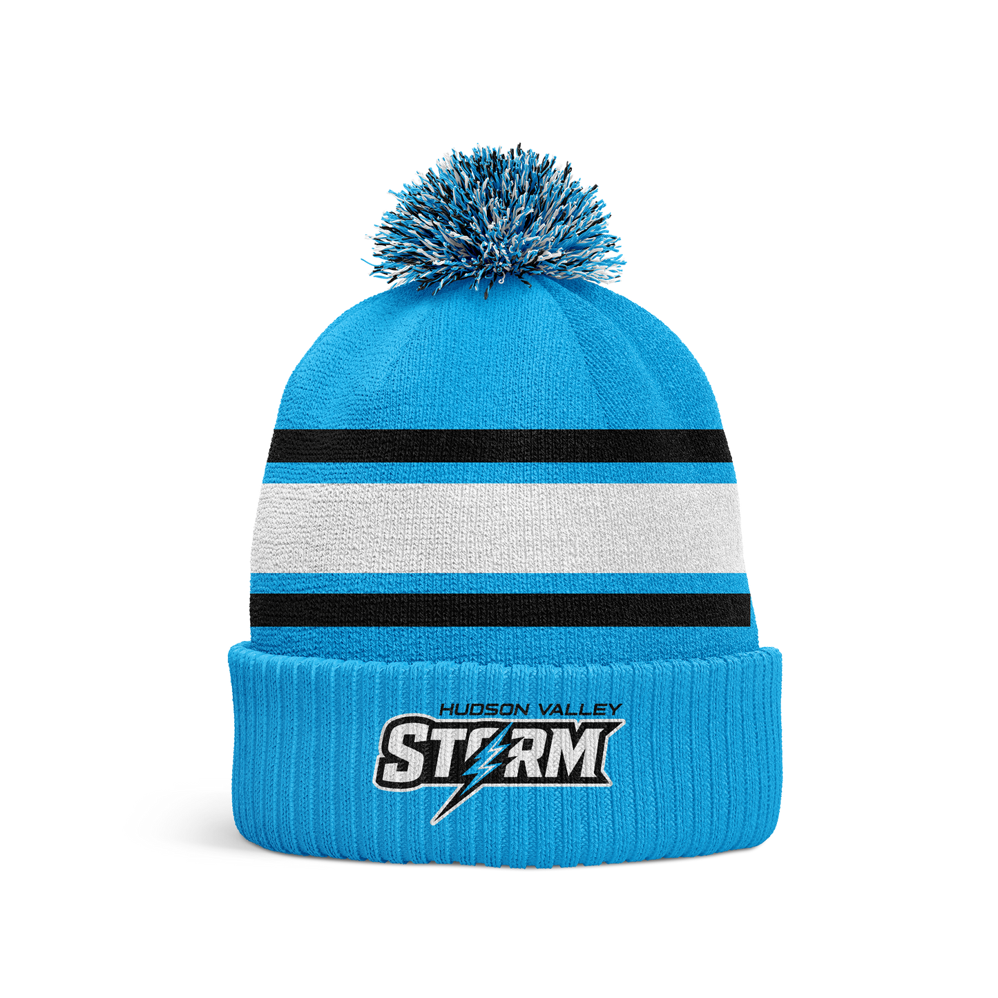 Hudson Valley Storm Pom Beanie