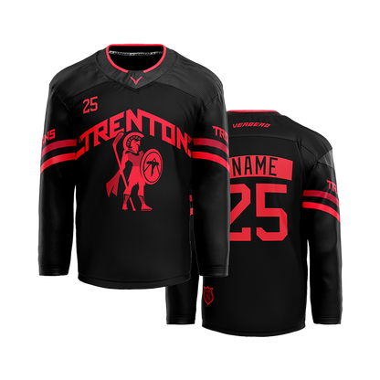 Trenton Trojans 2018 Custom Hybrid Away Jersey