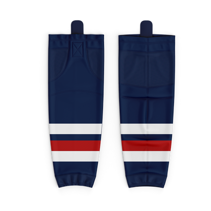 Nolensville Father/Son/Daughter Skate Blue Custom GameWear Socks