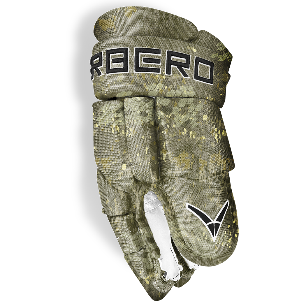 Armed Services Camo Green Mercury Pro Gloves
