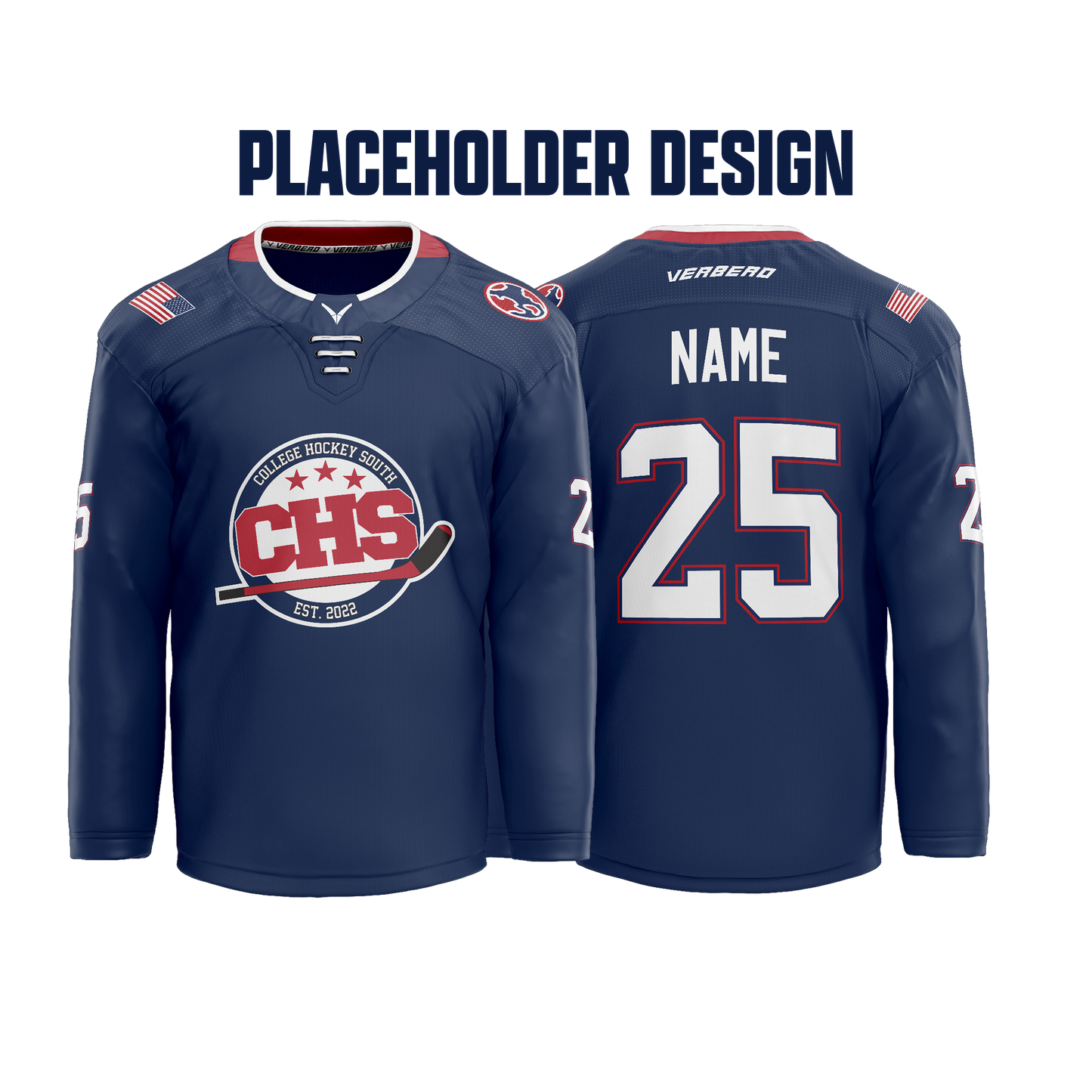 CHS Europe Family Custom Sublimated Jersey