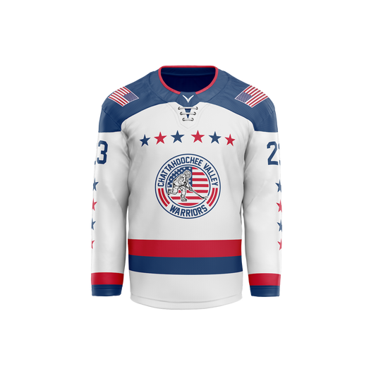 Chatt Valley Warriors Custom Sublimated Jersey