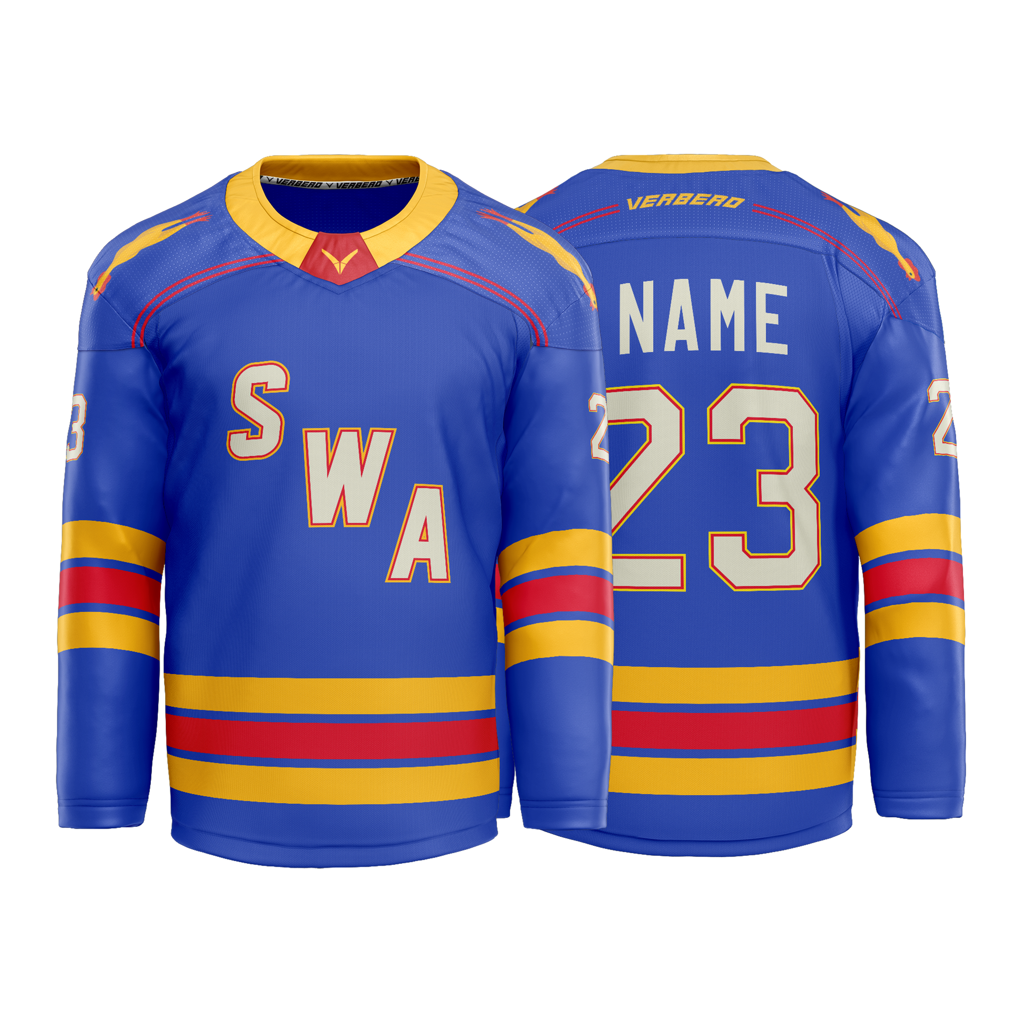 Southwest Airlines Custom Blue Sublimated Jersey