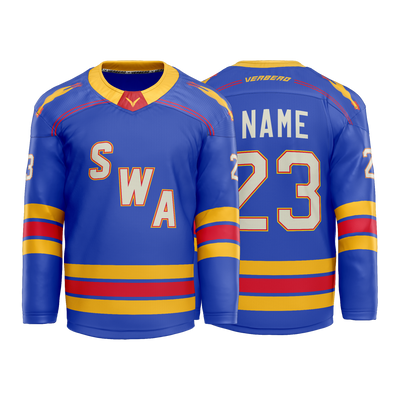 Southwest Airlines Custom Blue Sublimated Jersey