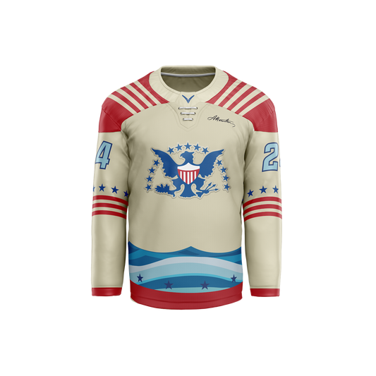 Coast Guard Academy Custom Sublimated Jersey