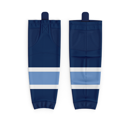 Columbia Hockey Blue Custom GameWear Socks