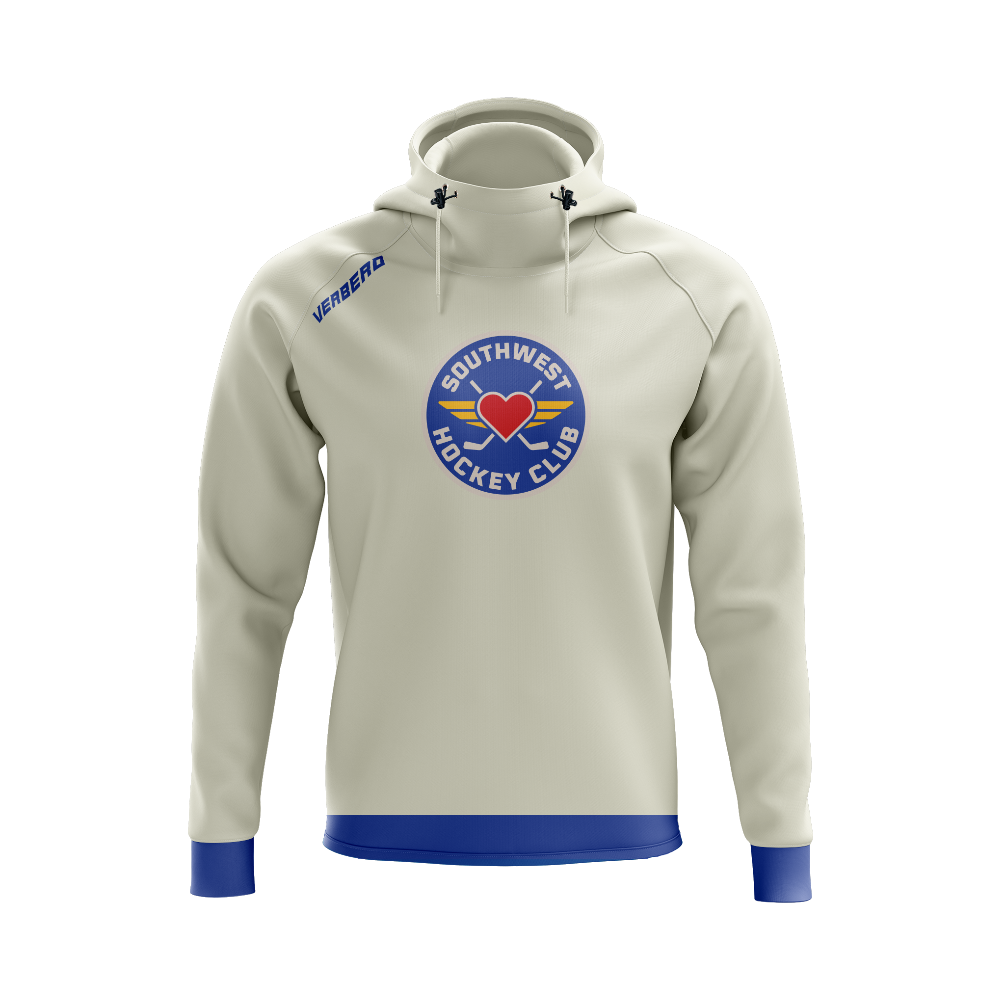 Southwest Hockey Club Cream Performance Hoodie
