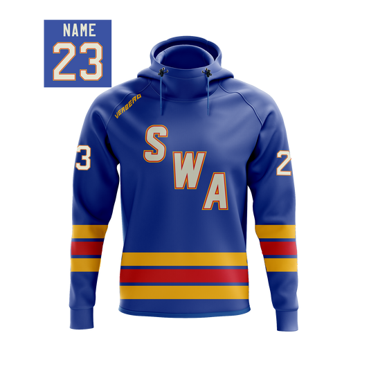 Southwest Hockey Club Blue Custom Performance Hoodie