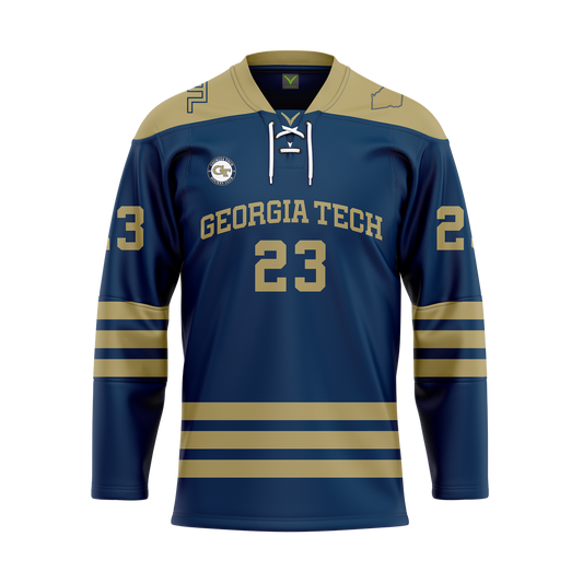 Georgia Tech Custom Hybrid Jersey