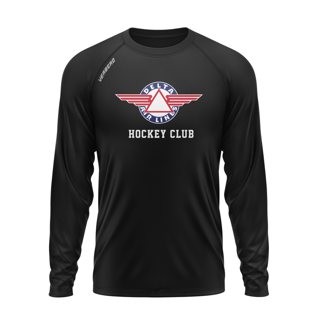 Delta Hockey Club Long Sleeve Performance Crew