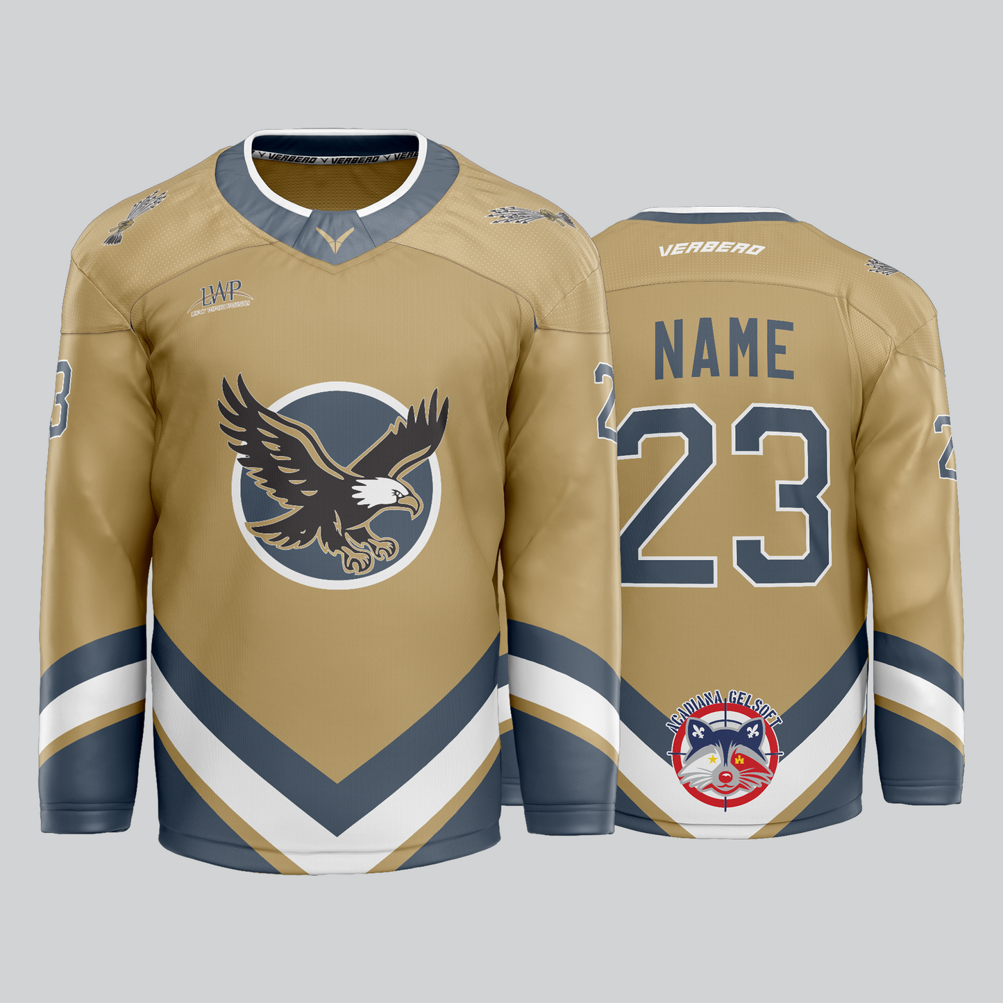 Skate Of The Union Eagles Custom Sublimated Jersey