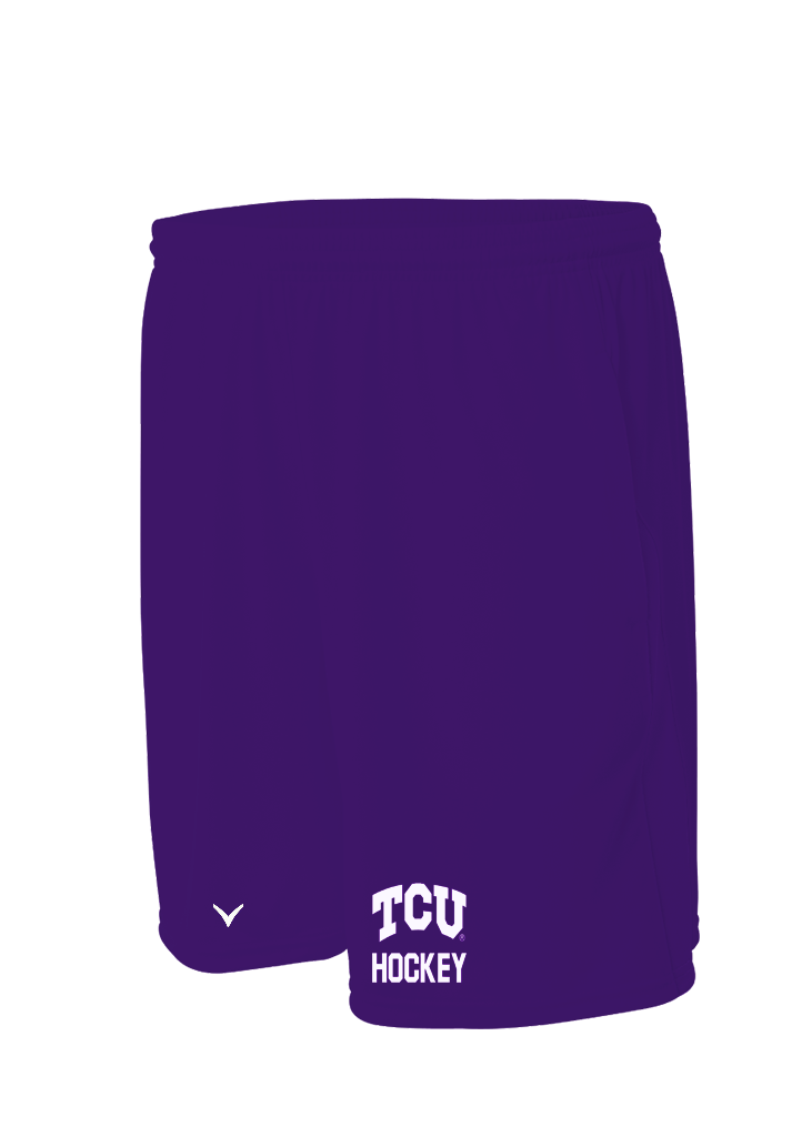 TCU Hockey Purple Essential Short