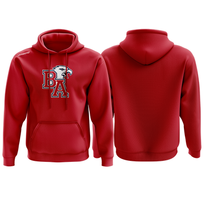 BA Red Fleece Hoodie
