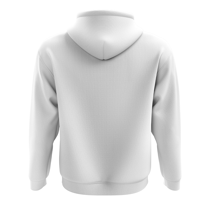 Virginia Womens White Fleece Hoodie