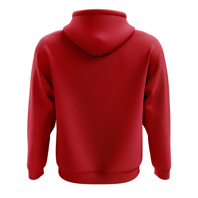 BA Red Fleece Hoodie