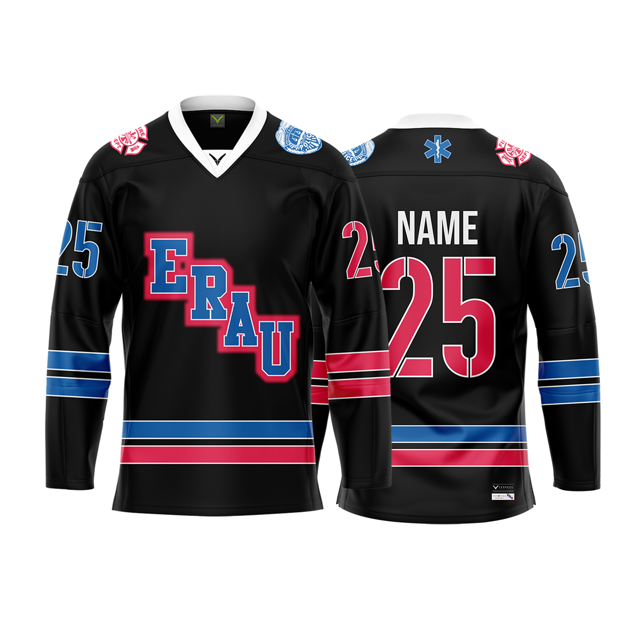 Embry Riddle First Responder Custom Sublimated Jersey