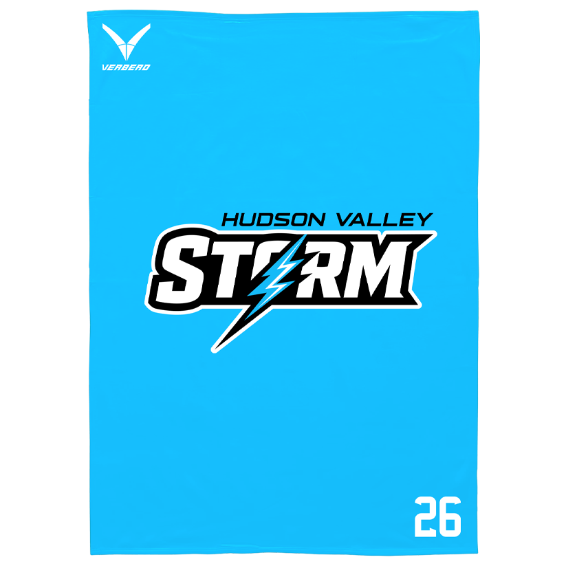 Hudson Valley Storm Fleece Blanket