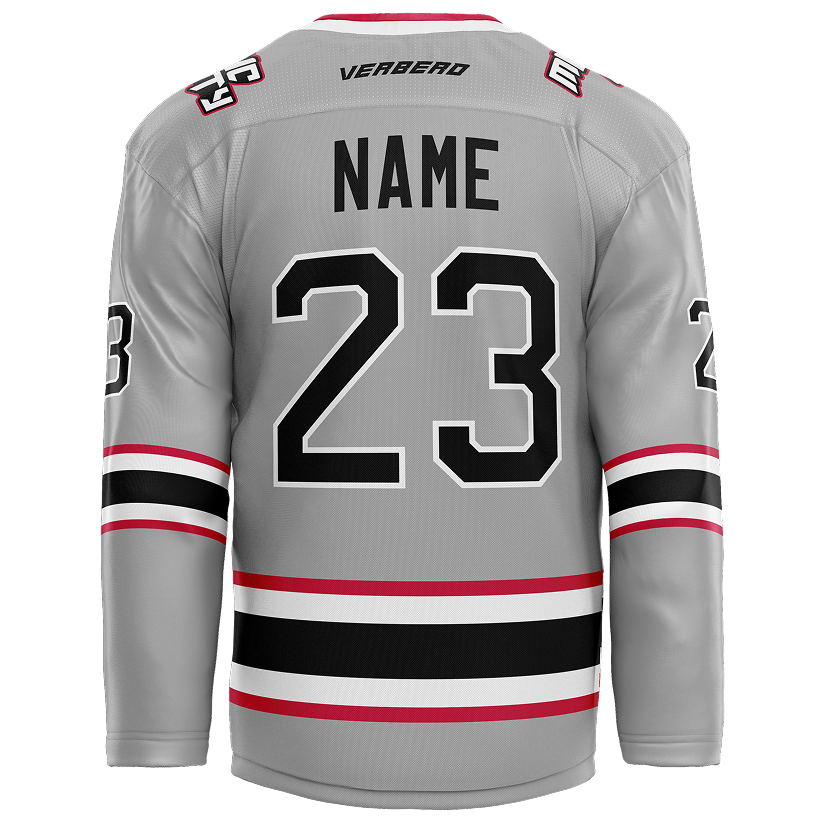 2013 Music City Marauders Custom Gray Twill Jersey