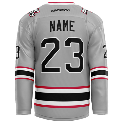 2013 Music City Marauders Custom Gray Twill Jersey