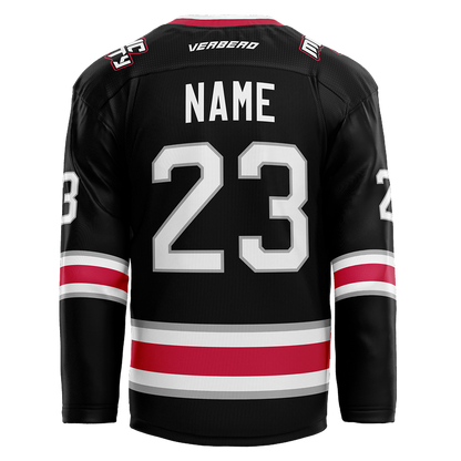 2013 Music City Marauders Custom Black Twill Jersey