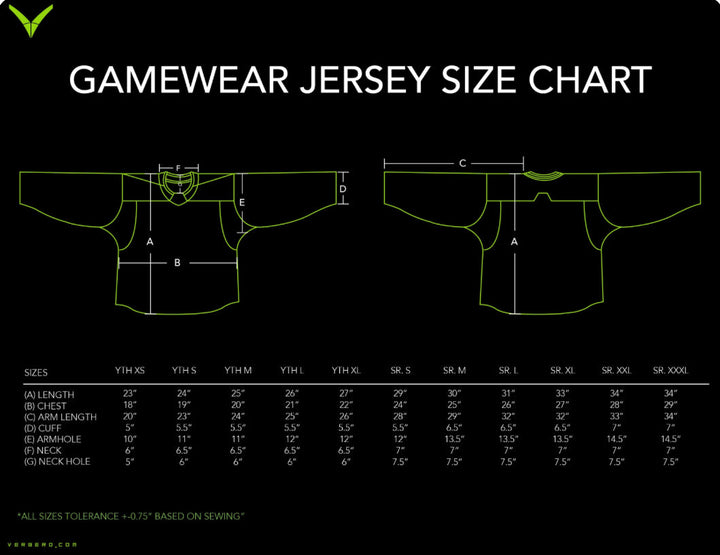 IN PERSON SALE ONLY* Oregon Green Authentic Sublimated With Twill Jersey