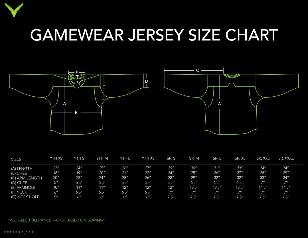 Pittsburgh Warriors Sublimated Jersey Black