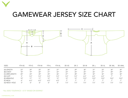 DMV Top Dog Sublimated Jersey