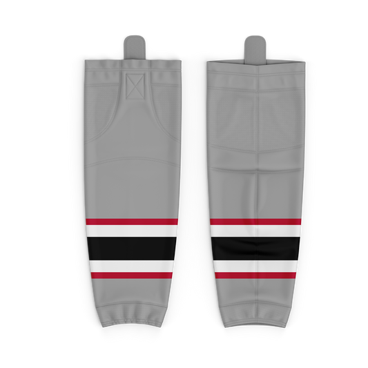 2013 Music City Marauders Custom Gray Socks