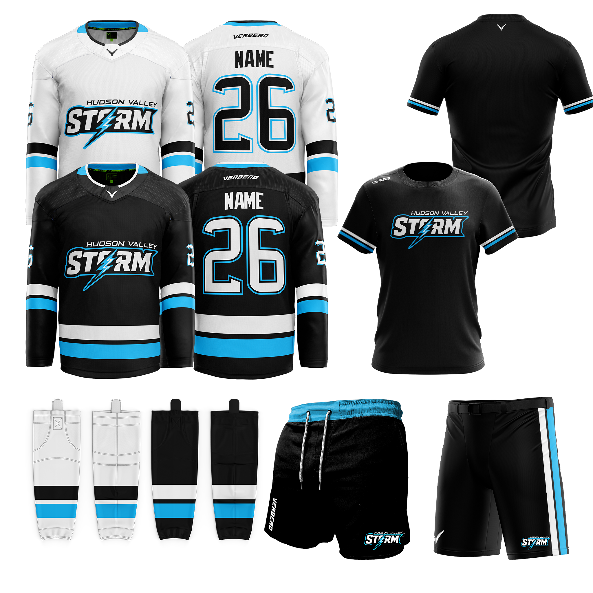 Hudson Valley Storm Uniform + Workout Bundle Package