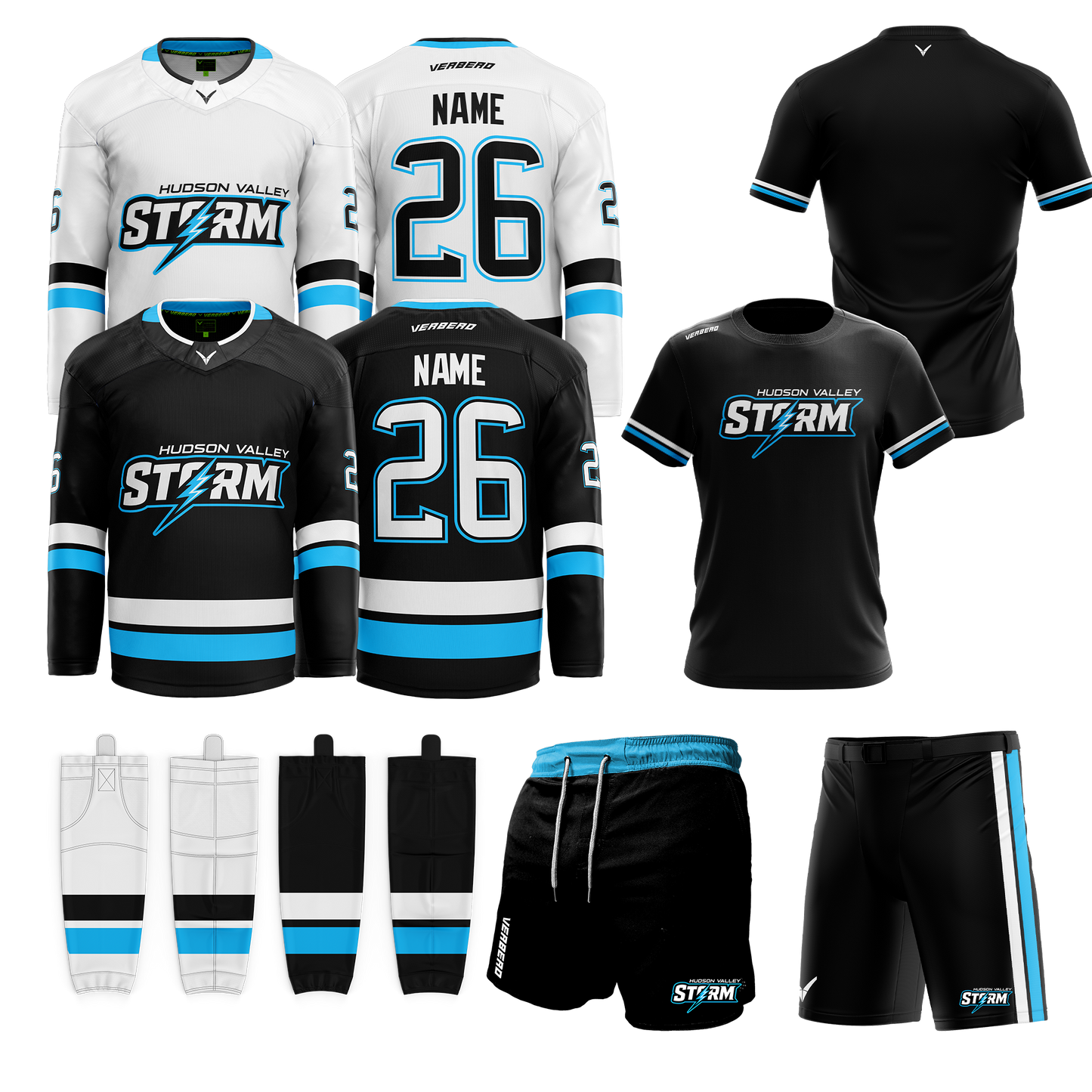 Hudson Valley Storm Uniform + Workout Bundle Package